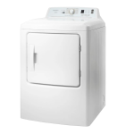 Insignia NS-FDRE67WH8A | NS-FDRE67WH8A-C 6.7 Cu. Ft. 10-Cycle Electric Dryer Mode d'emploi
