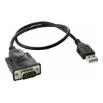 Insignia NS-PU99501 1.3' USB-to-RS-232 (DB9) PDA/Serial Adapter Cable Mode d'emploi