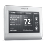 Honeywell WiFi Color Touchscreen Thermostat Manuel du propri&eacute;taire