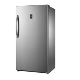 Insignia NS-UZ17WH0 17.0 Cu. Ft. Frost-Free Upright Convertible Freezer/Refrigerator Mode d'emploi | Fixfr