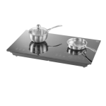 Insignia NS-IC2ZBK7 24&quot; Electric Induction Cooktop Manuel utilisateur