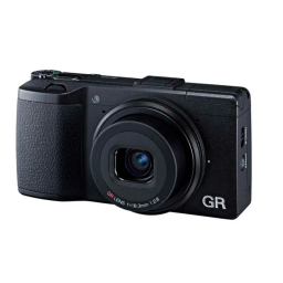 RICOH GR II : Mode d'emploi + Chat IA & Téléchargement PDF | Fixfr