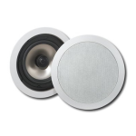 Insignia NS-C6500-A 6-1/2&quot; In-Ceiling Speakers (Pair) Guide d'installation rapide
