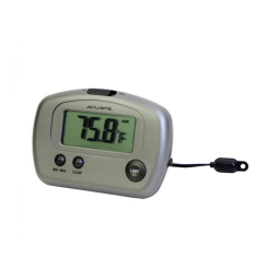AcuRite Thermometer Manuel utilisateur | Fixfr