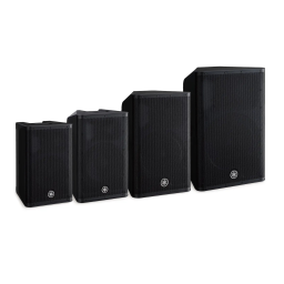 Yamaha Powered Speaker System Manuel du propriétaire | Fixfr