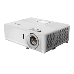 Optoma ZH406 projector Manuel utilisateur | Fixfr