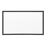 Insignia NS-SCR120FIX19W 120&quot; Home Theater Fixed Wall Projector Screen Mode d'emploi