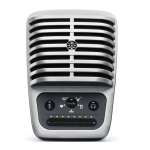 Shure MV51 Digital Large-Diaphragm Condenser Microphone Mode d'emploi
