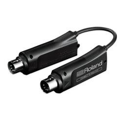 Roland WM-1 Wireless MIDI Adaptor Manuel du propriétaire | Fixfr