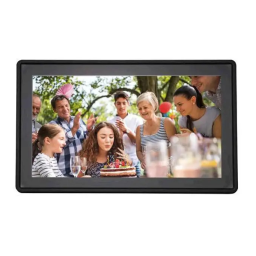 Denver PFF-1160HBLACK 11.6” digital Wi-Fi photoframe Manuel utilisateur | Fixfr