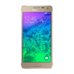 Samsung Galaxy Alpha Manuel utilisateur | Fixfr