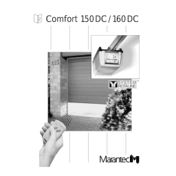 Marantec Comfort 150 DC Manuel du propriétaire | Fixfr