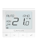 Salus SQ610RF Thermostat Quantum Zigbee programmable rechargeable sp&eacute;cification