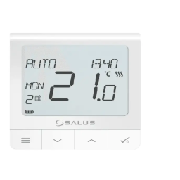 Salus SQ610RF Thermostat Quantum Zigbee programmable rechargeable spécification | Fixfr