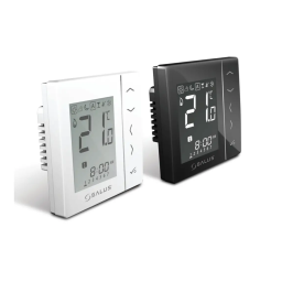 Salus VS20BRF Thermostat numérique 4/1RF Zigbee alim. par piles Manuel utilisateur | Fixfr