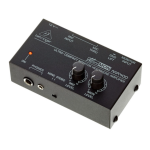 Behringer MA400 Manuel utilisateur