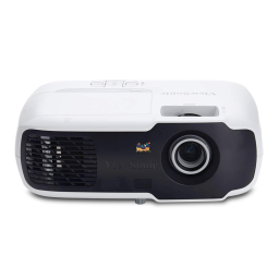 ViewSonic PA502X-S PROJECTOR Mode d'emploi | Fixfr