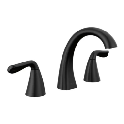 Delta 35840LF Arvo Chrome 2-Handle Widespread WaterSense Bathroom Sink Faucet Manuel utilisateur | Fixfr