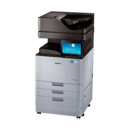 HP Samsung MultiXpress SL-K7600 Laser Multifunction Printer series Mode d'emploi | Fixfr