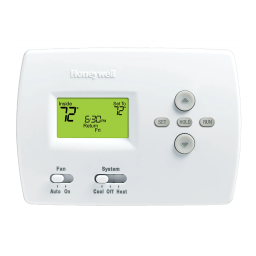 Honeywell TH4110B Manuel du propriétaire | Fixfr