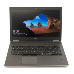 Dell Precision 7740 Manuel utilisateur | Fixfr