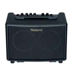 Roland AC-33 Amplificateur Acoustique Manuel du propriétaire | Fixfr