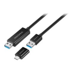 Insignia NS-PCK336C 6' USB 3.0 File Transfer Cable Guide d'installation rapide | Fixfr