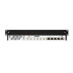 Shure UA846Z2 Frequency Manager Mode d'emploi | Fixfr