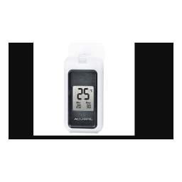 AcuRite 00305/00306/00423 Thermomètre IA+PDF | Fixfr