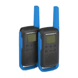 Motorola TALKABOUT T62 Manuel | Chat IA & PDF | Fixfr