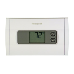 Honeywell RTH110B Manuel utilisateur | Fixfr