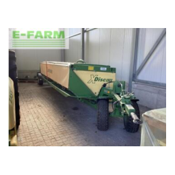 Krone SWW XDisc Mode d'emploi | Fixfr