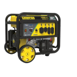 Champion 8000W Electric Start Dual Fuel Generator Mode d'emploi