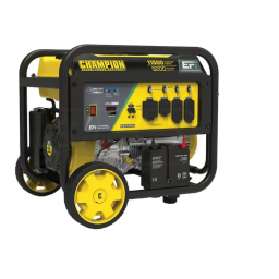 Champion 8000W Electric Start Dual Fuel Generator Mode d'emploi | Fixfr