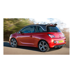 Opel ADAM 2014 Manuel du propriétaire | Fixfr