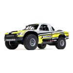 Losi LOS05021T1 1/6 Super Baja Rey 2.0 4WD Brushless Desert Truck RTR, Brenthel Owner's Manual