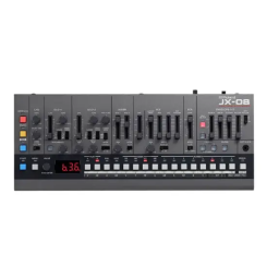 Roland JX-08 Ses Modülü Manuel utilisateur | Fixfr