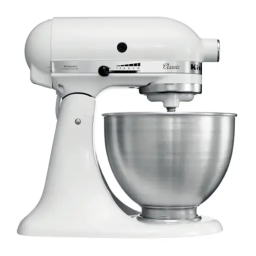 KitchenAid 5K45 Series Manuel utilisateur | Fixfr