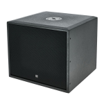 RCF S 5012 BASS REFLEX SUBWOOFER sp&eacute;cification