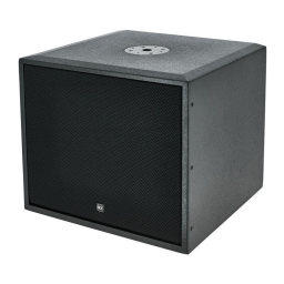 RCF S 5012 BASS REFLEX SUBWOOFER spécification | Fixfr