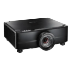 Optoma ZU920TST Ultra-Bright fixed lens laser projector Manuel du propri&eacute;taire