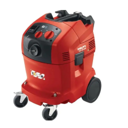 Hilti VC 20/40 Aspirateur: Mode d'emploi + Chat IA | Fixfr