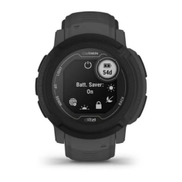 Garmin Instinct 2 Mode d'emploi | Fixfr