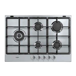 Whirlpool TGML 761 IX Hob Manuel utilisateur | Fixfr