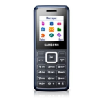 Samsung GT-E1110 Manuel utilisateur