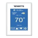 Watts W561 WiFi Thermostat Guide d'installation
