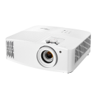 Optoma UHD55 4K UHD gaming and home entertainment projector Manuel du propri&eacute;taire