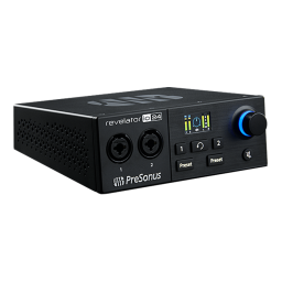 PRESONUS Revelator io24 Manuel du propriétaire | Fixfr