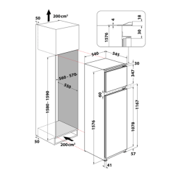 Whirlpool ART 364/A+/6 Manuel utilisateur | Fixfr