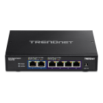 Trendnet TPE-TG350 5-Port Unmanaged 2.5G PoE+ Switch Fiche technique
